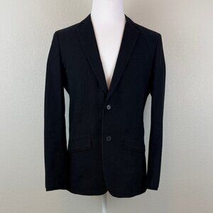 Armani Exchange Classic Black Pin Stripe Men's Blazer Size 40R